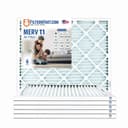 Filters Fast MERV 11 pleated furnace filter (1-inch, 6-pack)